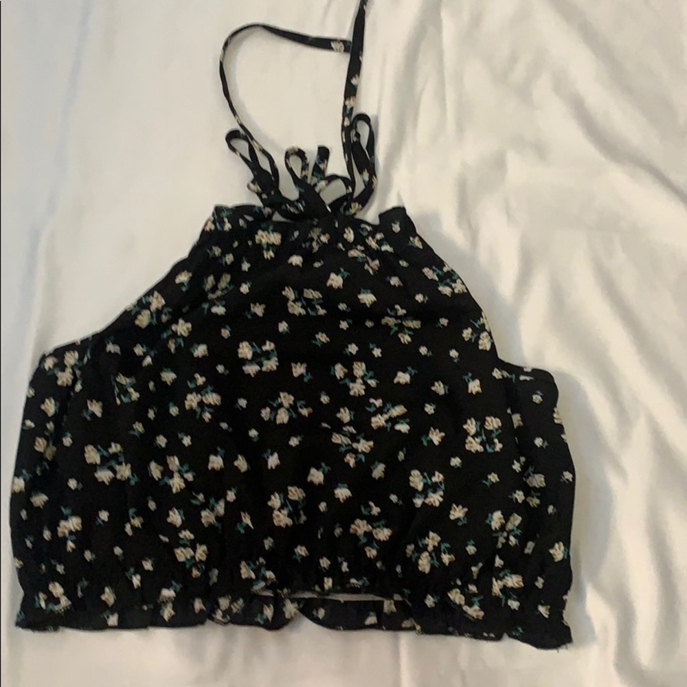 Flower crop top